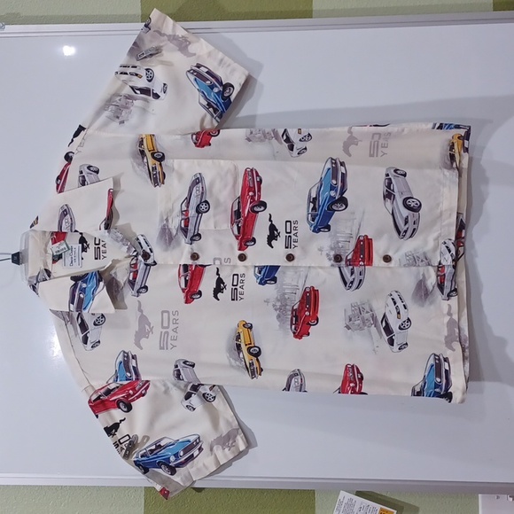 2015 Vtg shrt celebrates the 50th Anniversary of the first 1964 1/2 Ford Mustang - Picture 1 of 6